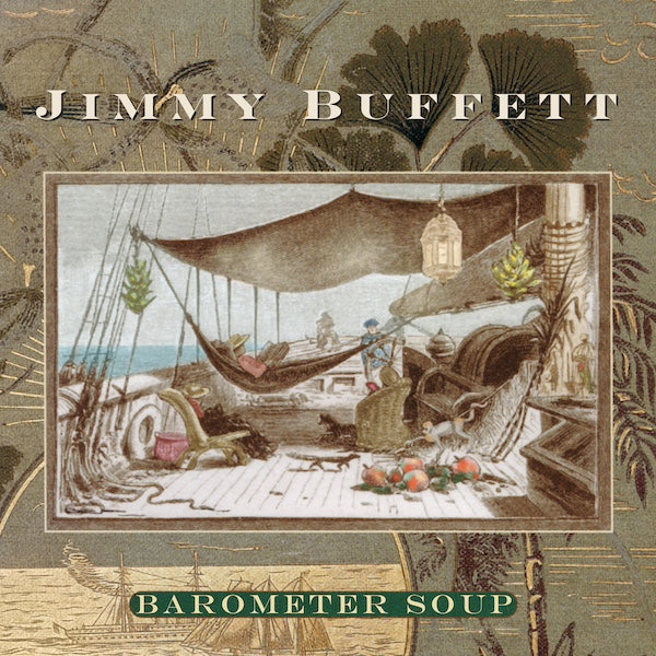 Jimmy Buffett Barometer soup Vinyl-one sage disc and one emerald disc